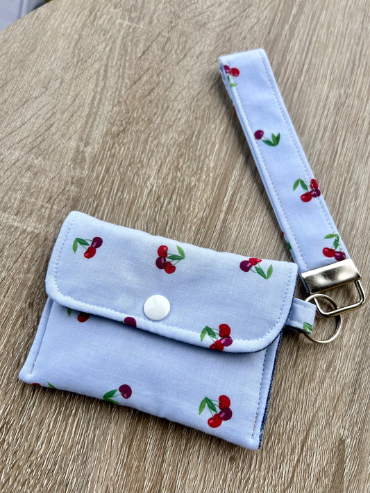 Cherries Wristlet Wallet