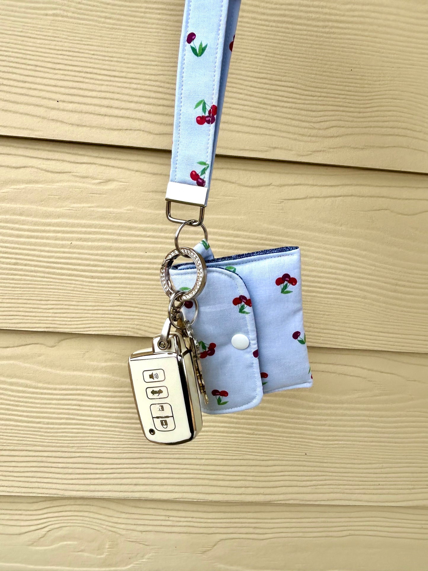 Cherries Wristlet Wallet