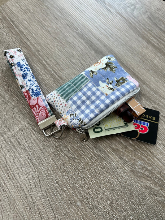 Picnic Patchwork Wristlet Wallet