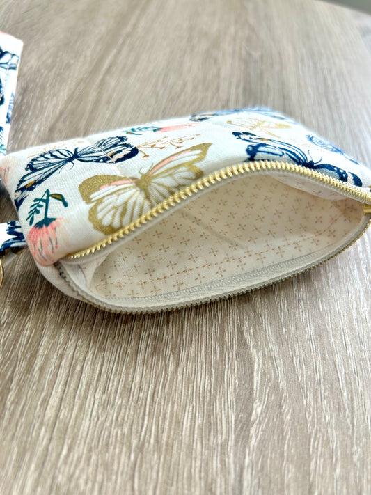 Butterfly Wristlet Wallet