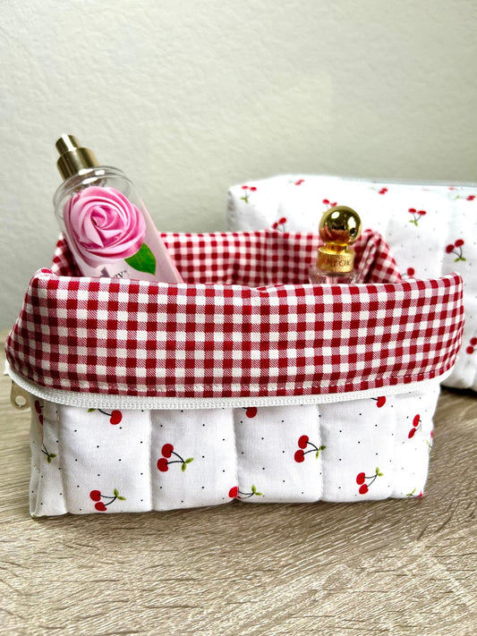 Cherries Makeup Bag