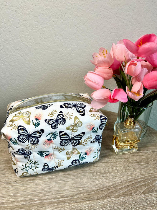 Butterfly Makeup Bag