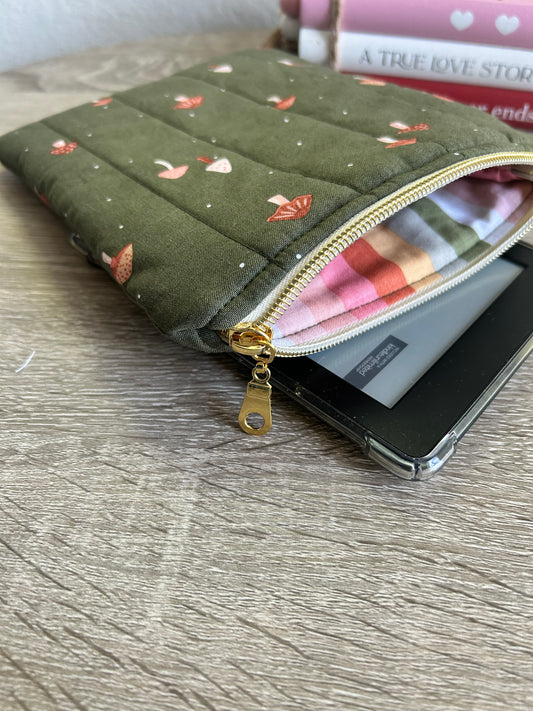 Forest Mushroom Kindle Sleeve