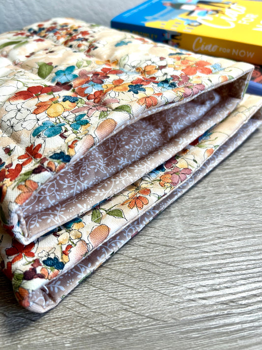 Watercolor Flowers Book Sleeve