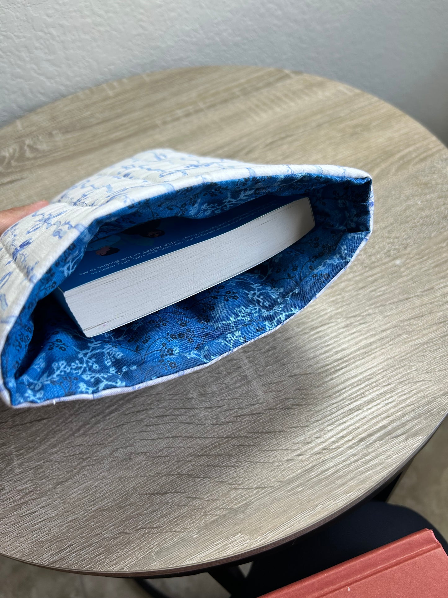 Blue Bows Book Sleeve