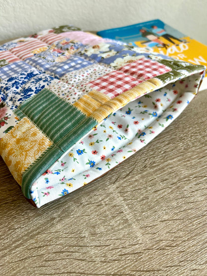 Picnic Patchwork Book Sleeve
