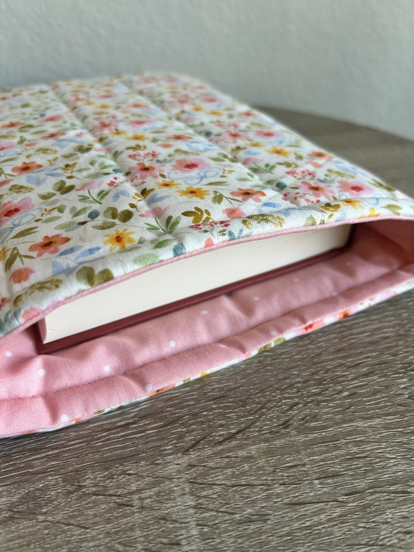 Multi Floral Book Sleeve