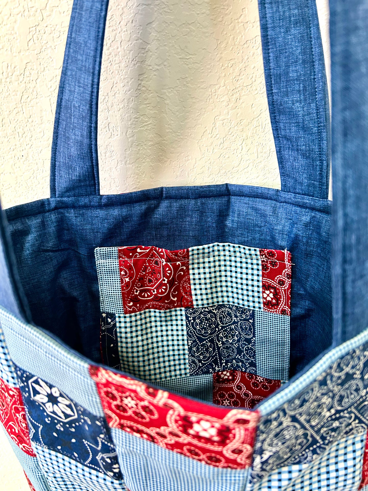 Bandana Patchwork Tote