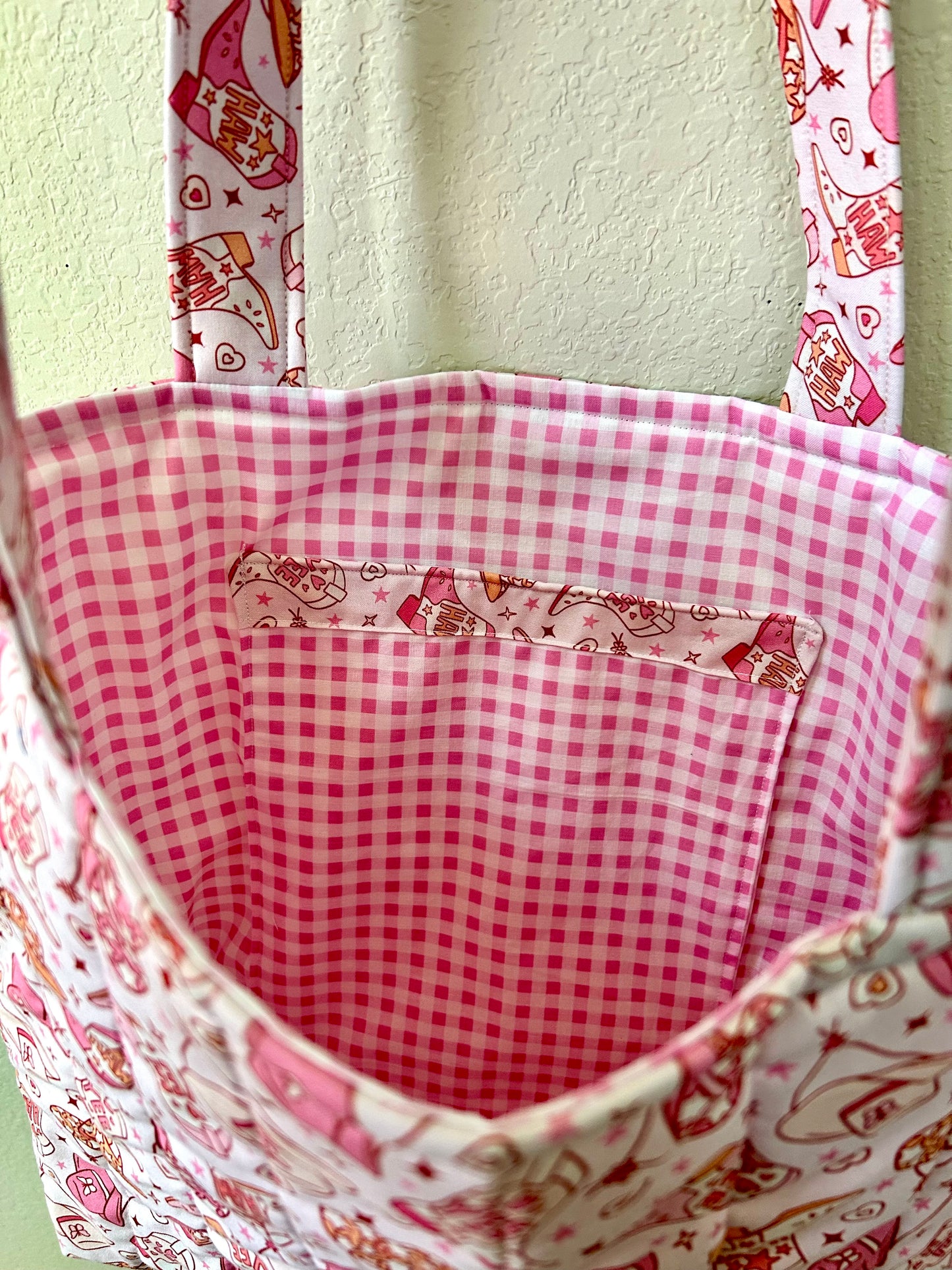 PinkTexas Tote Bag