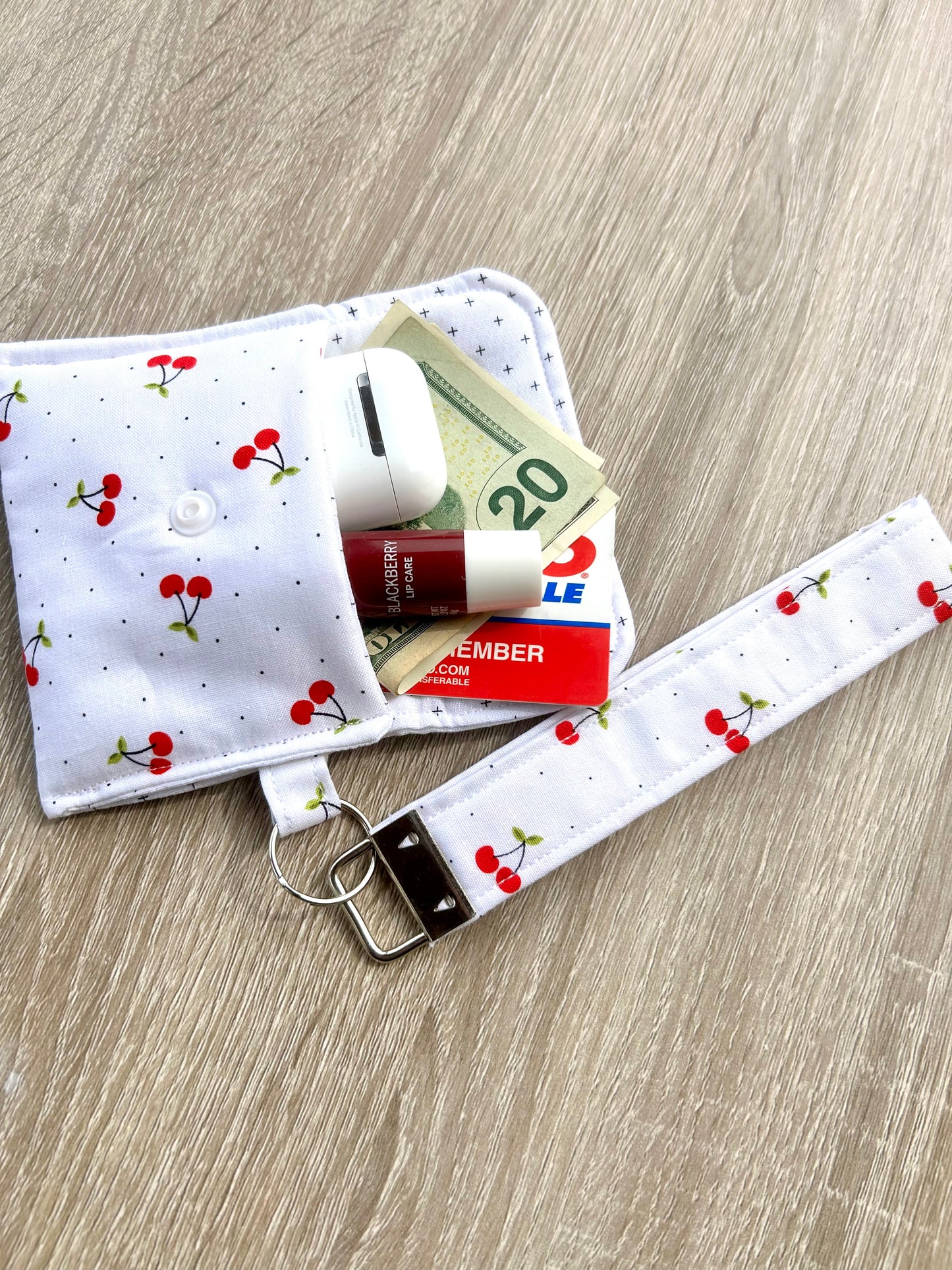 Cherries Wristlet Wallet