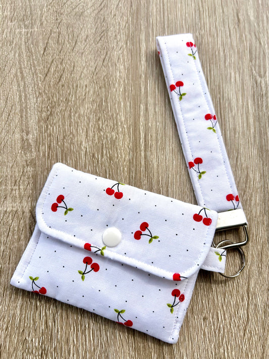 Cherries Wristlet Wallet