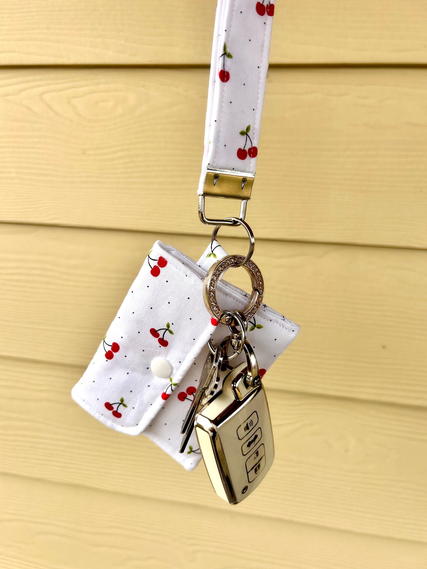 Cherries Wristlet Wallet