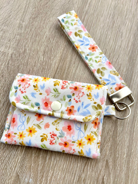 Tote Bag/Makeup bag/Wristlet Wallet Bundle