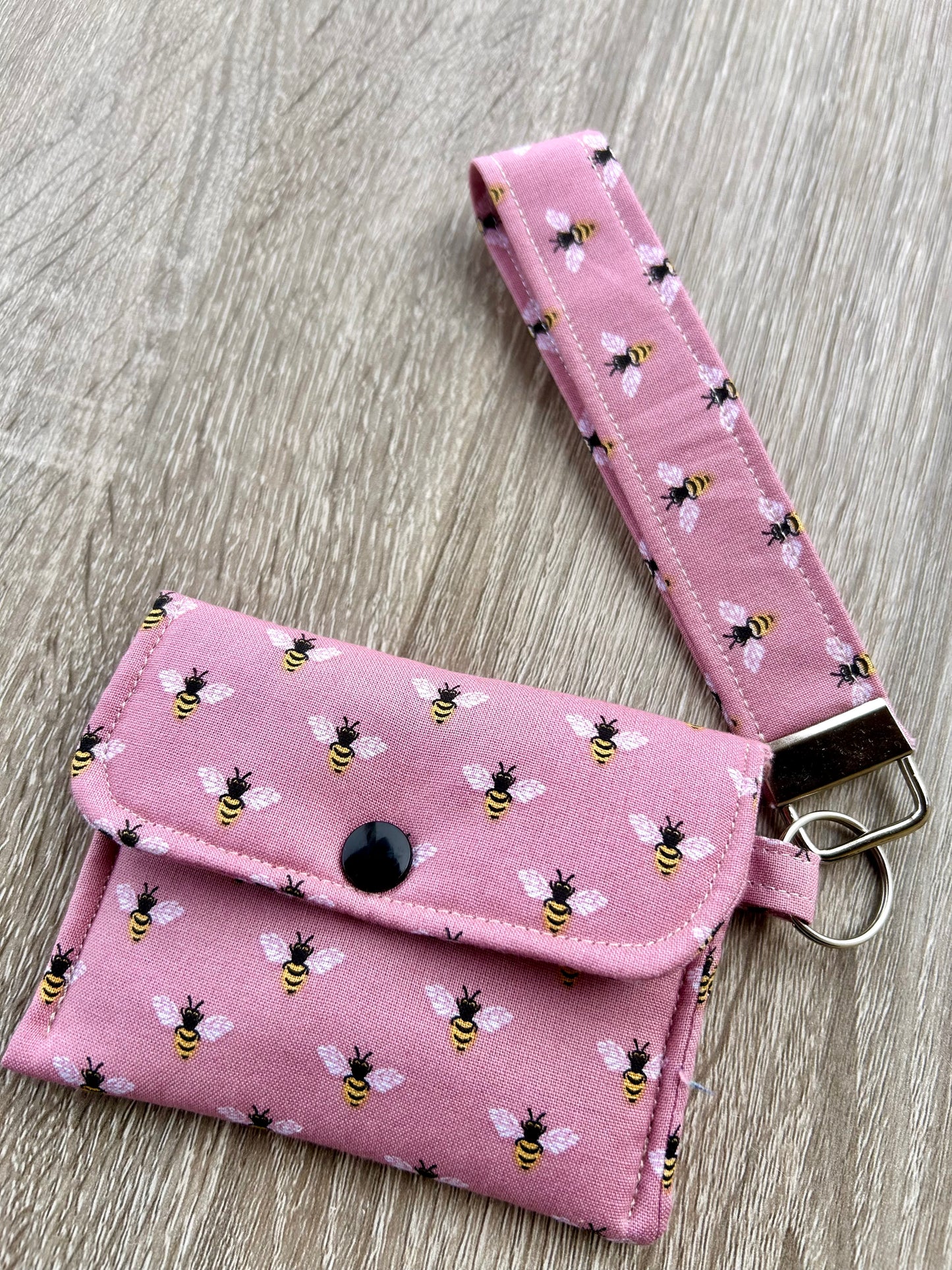 Bees Wristlet Wallet