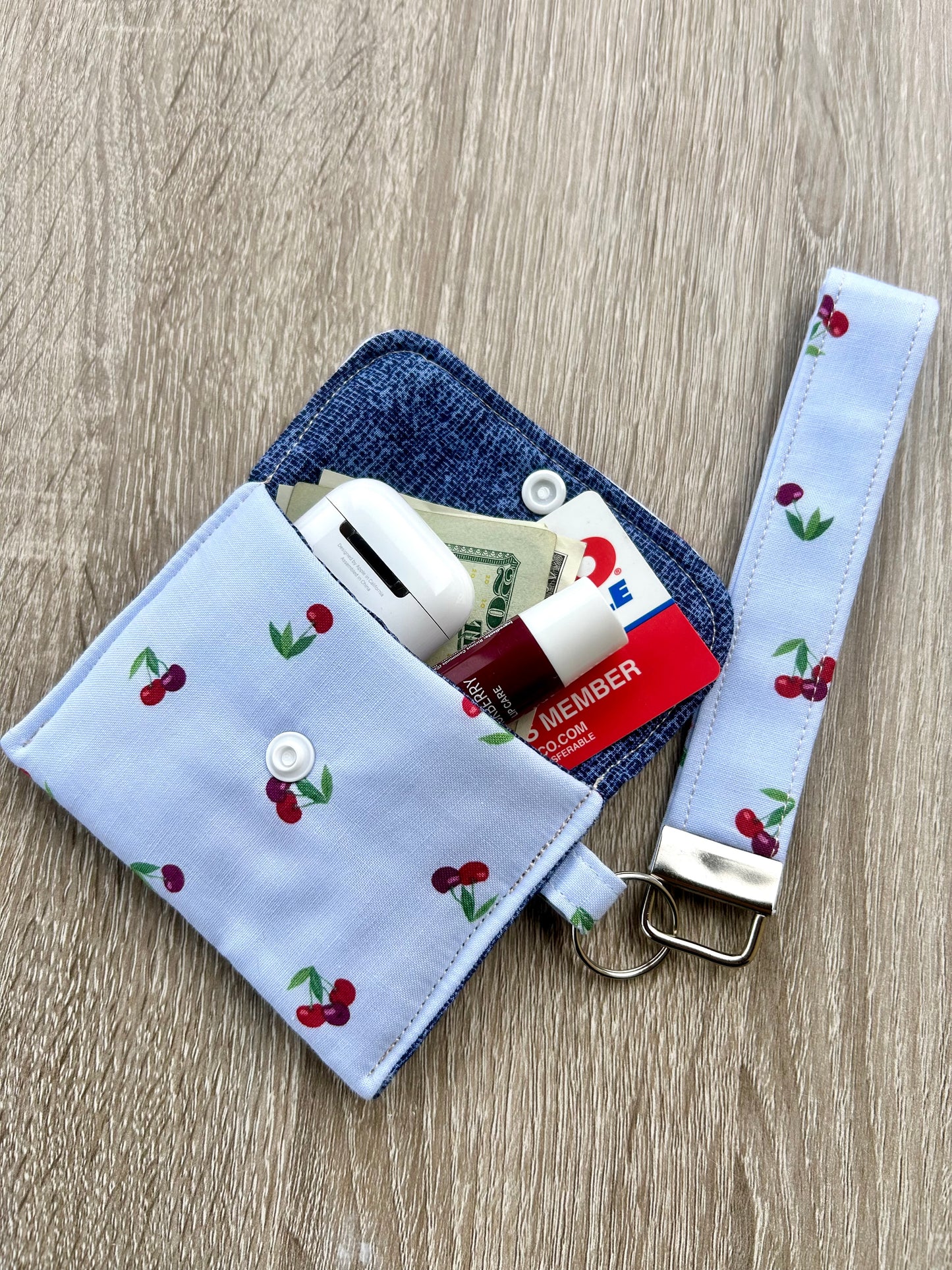 Cherries Wristlet Wallet