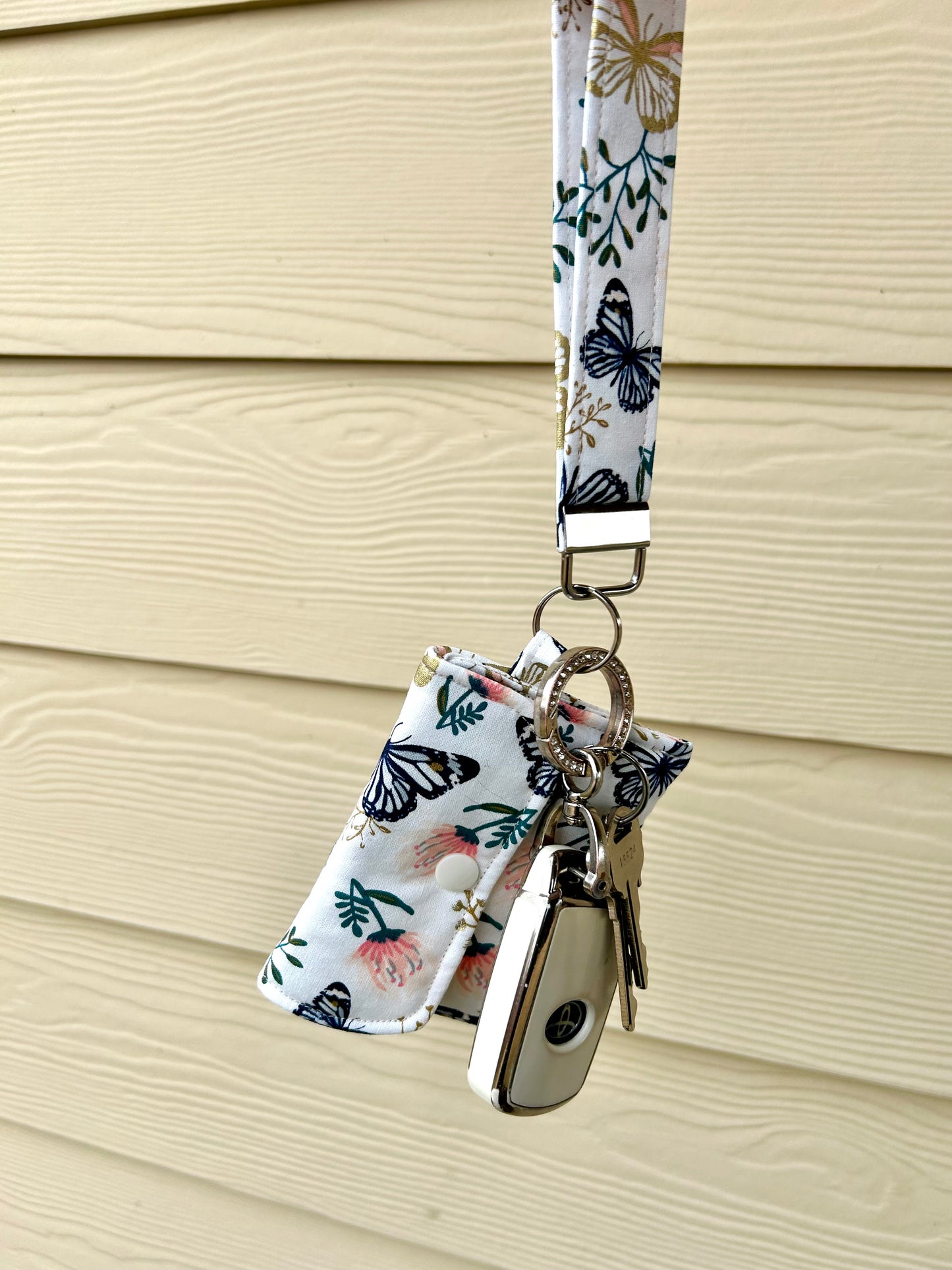 Butterfly Wristlet Wallet