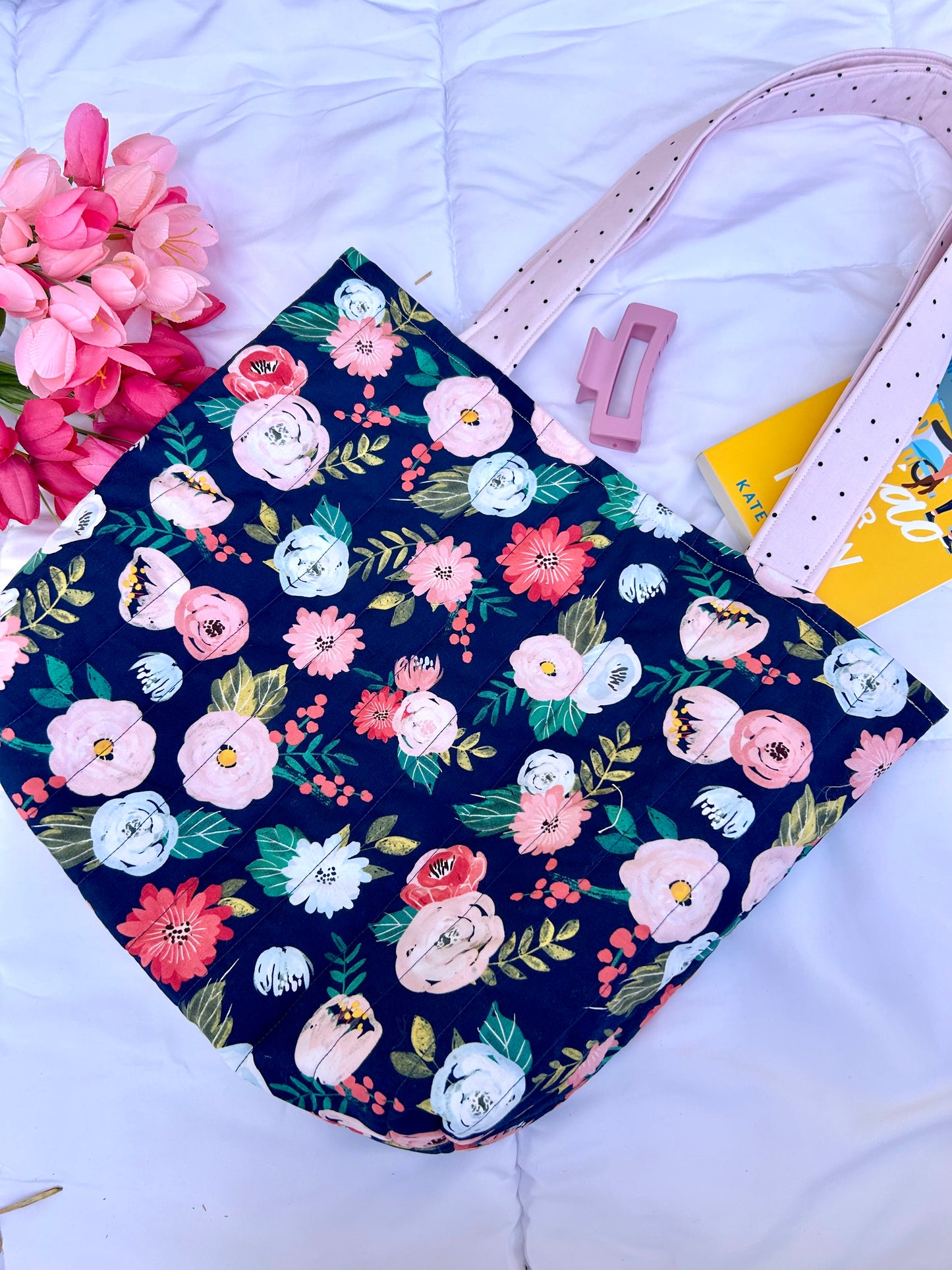 Midnight Garden Tote Bag