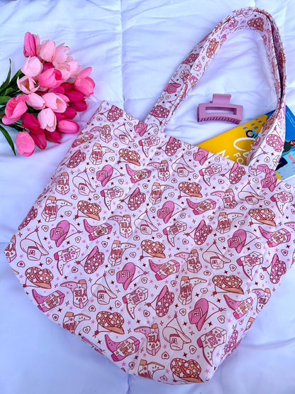 PinkTexas Tote Bag