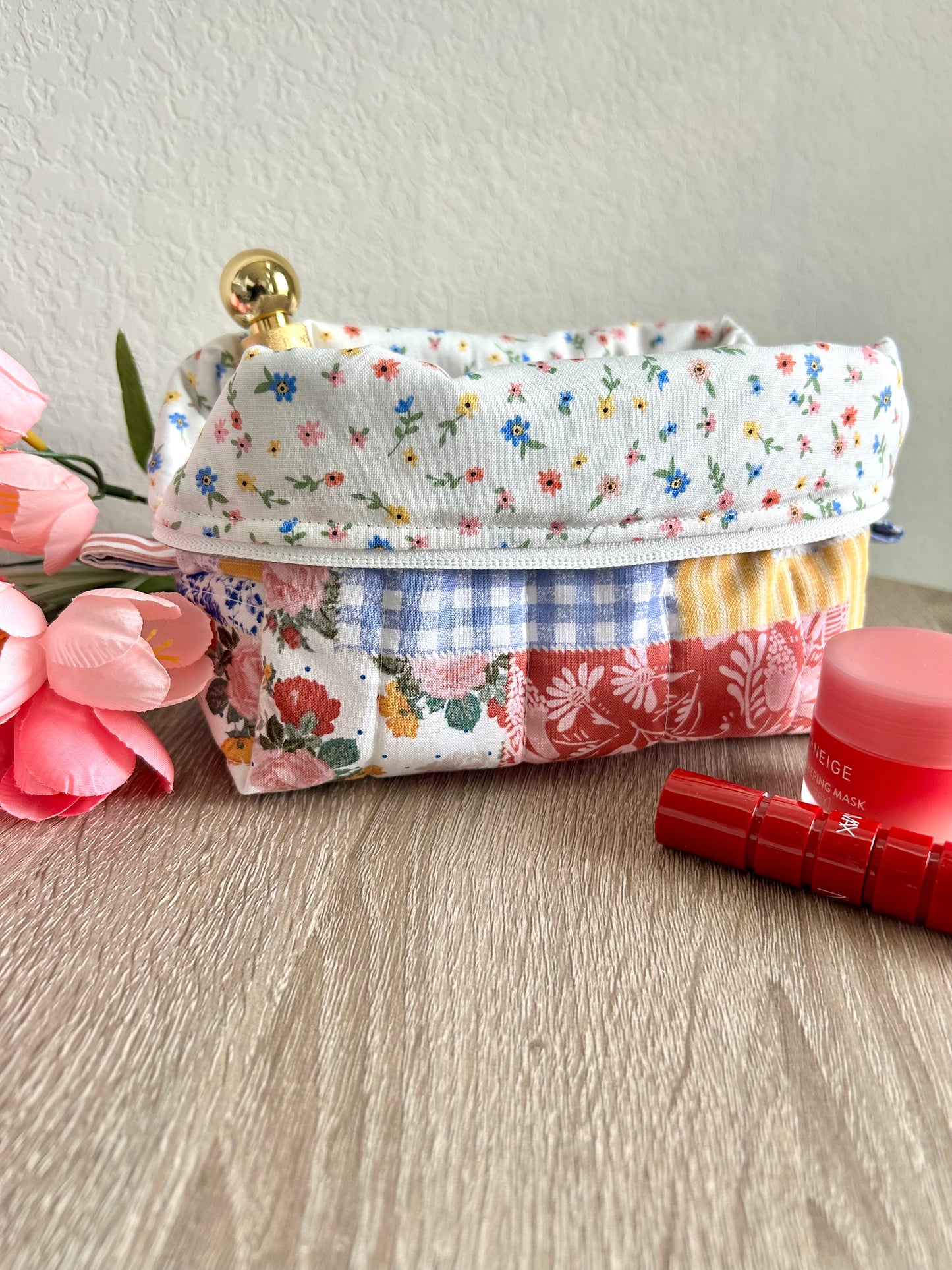 Picnic Patchwork Makeup bag