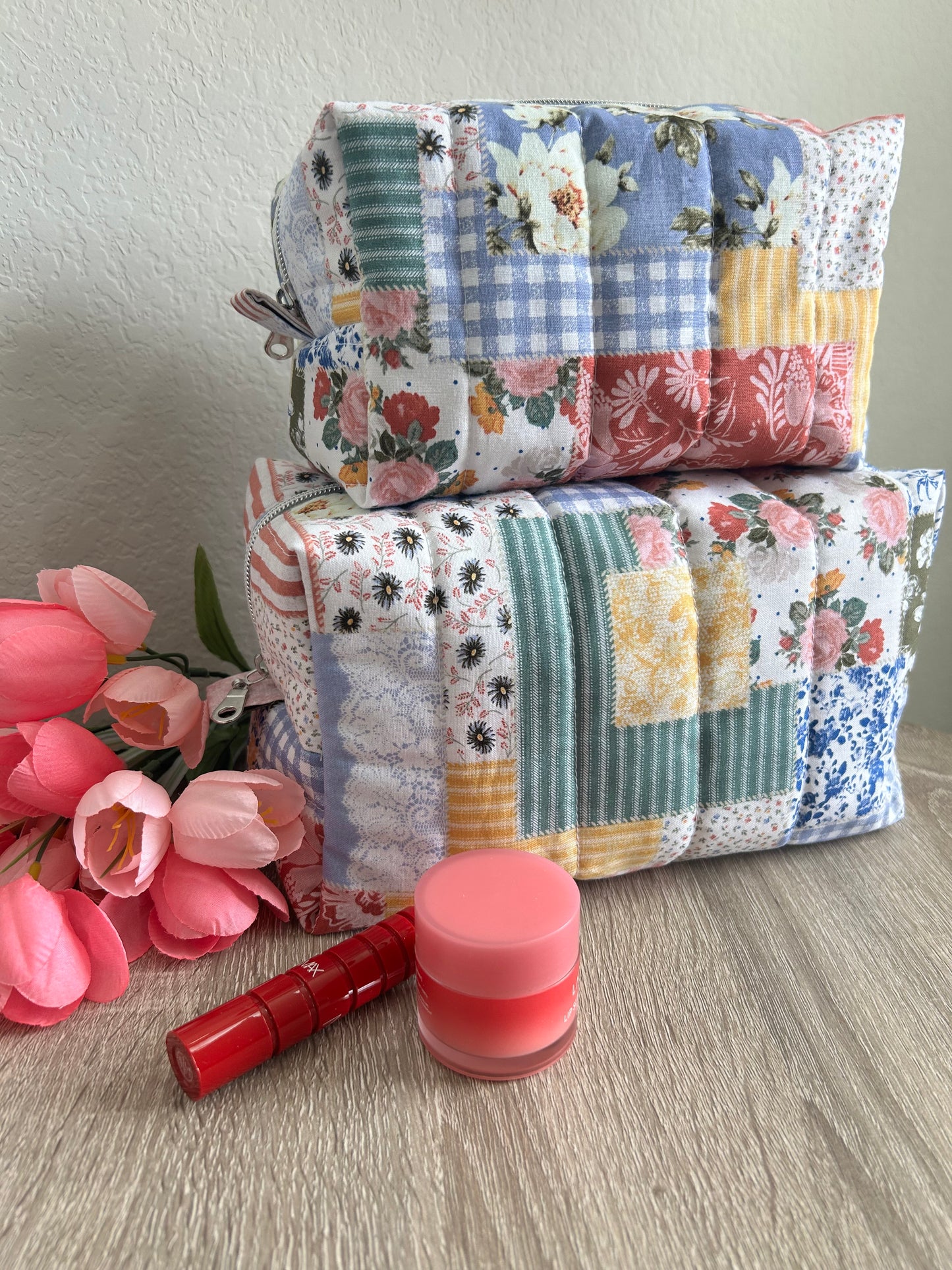 Picnic Patchwork Makeup bag