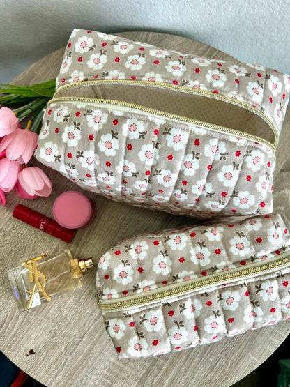 Cottage Bloom Makeup Bag