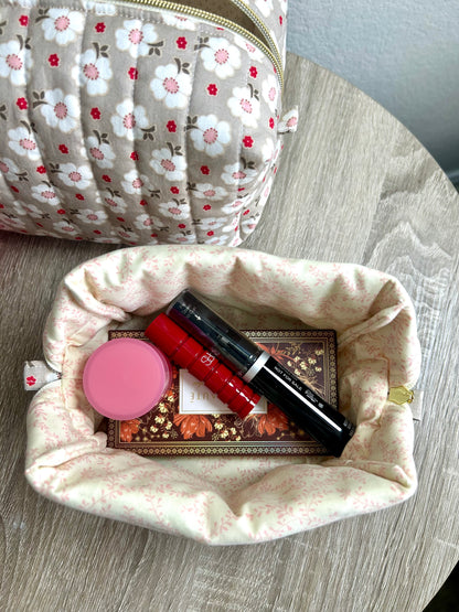 Cottage Bloom Makeup Bag