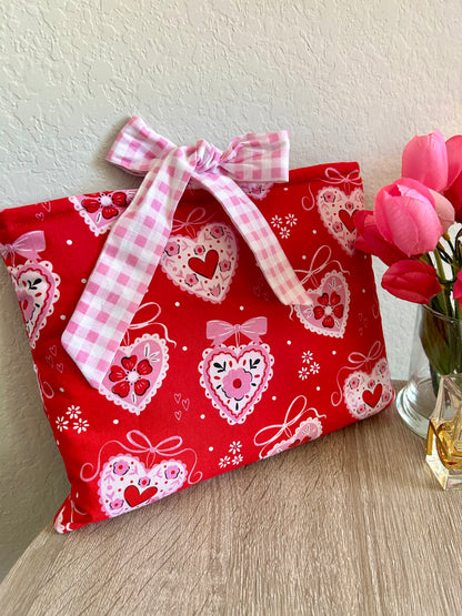 Love Notes Bow Book Sleeve