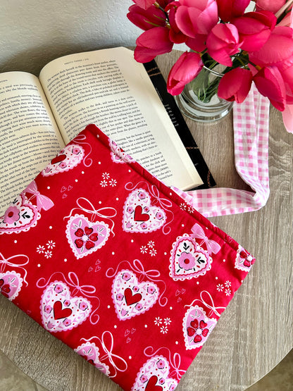 Love Notes Bow Book Sleeve
