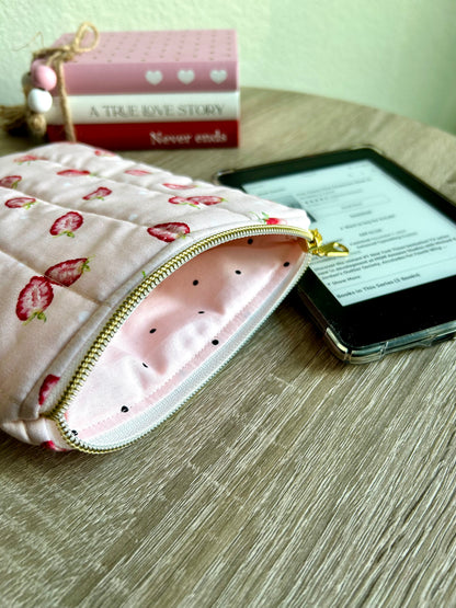 Strawberry Blush Kindle Sleeve