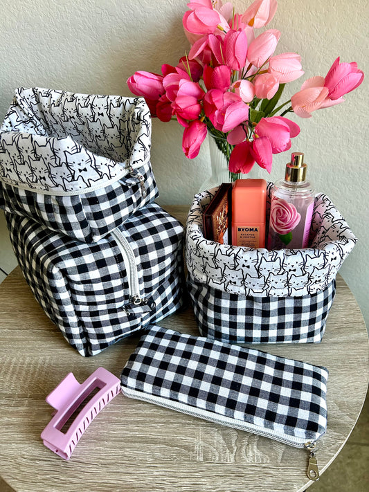 Black Gingham Bundle