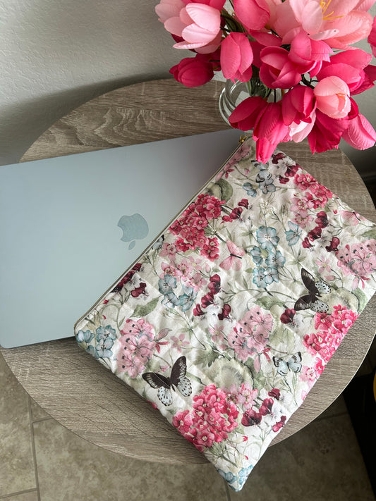 Vintage Butterflies Laptop Sleeve