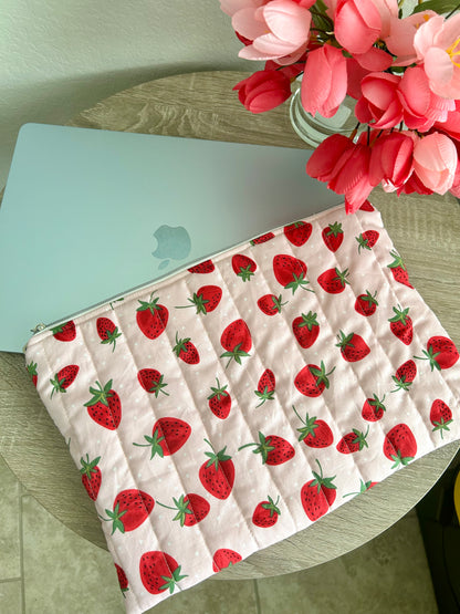 Strawberry Laptop Sleeve