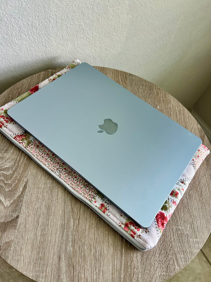 Rose Patchwork Laptop Sleeve