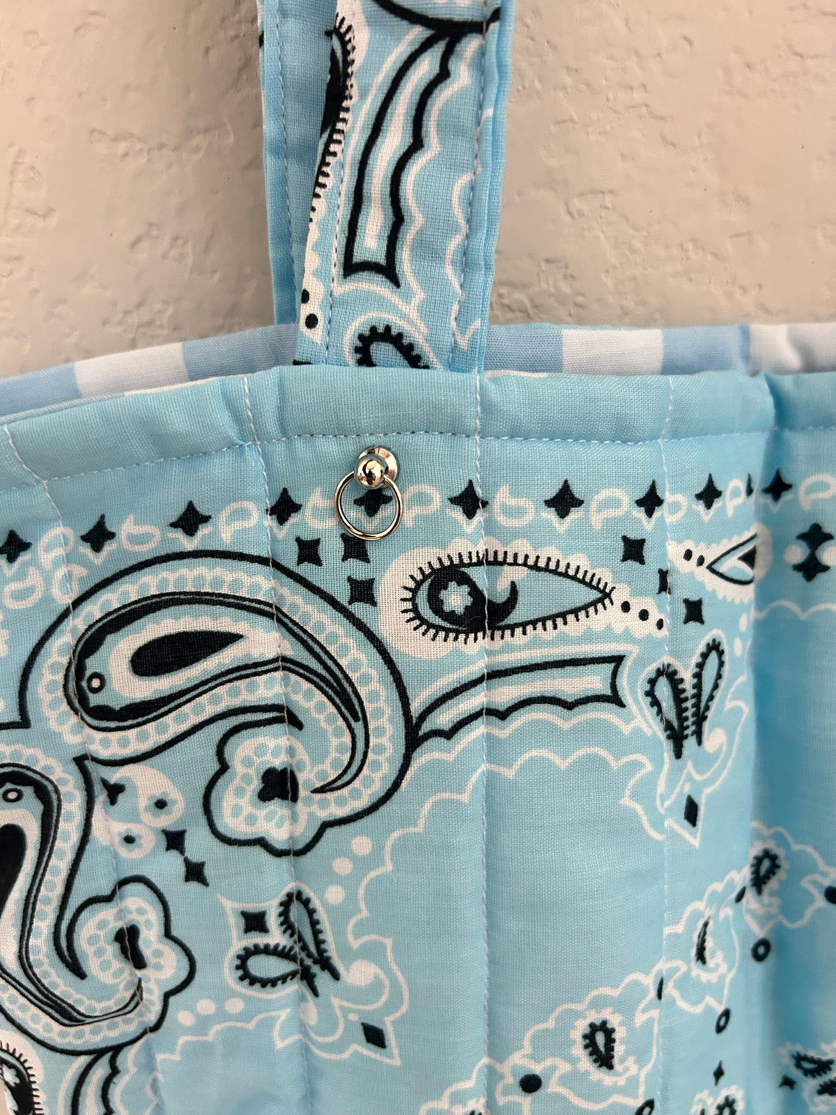 Blue Bandana Tote bag