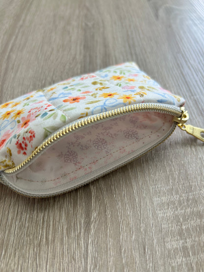 Multi Floral Wristlet Wallet