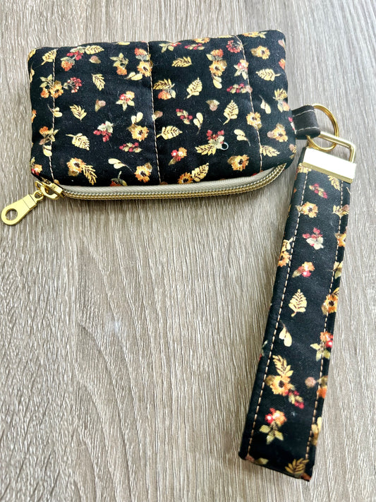 Forest Leaves Wristlet Wallet