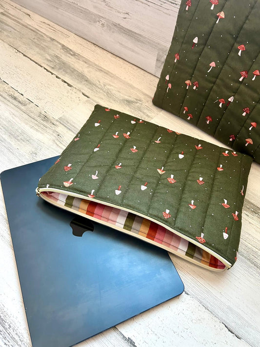 Forest Mushroom Laptop Sleeve