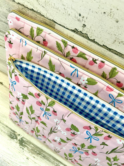 Strawberries and Bows