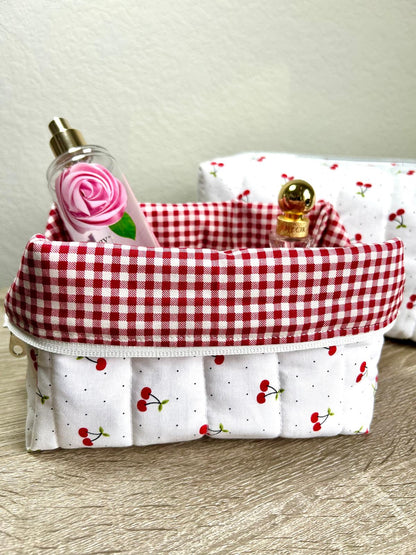 Cherries Makeup Bag