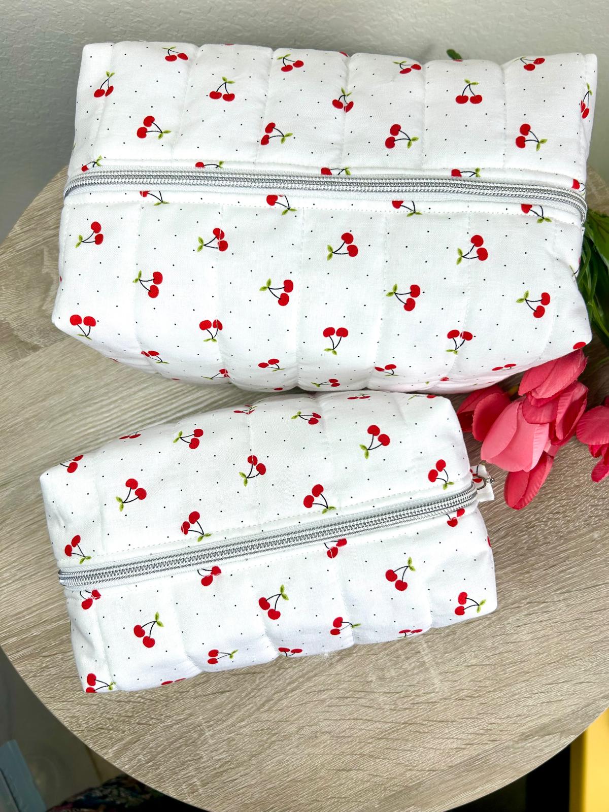 Cherries Makeup Bag