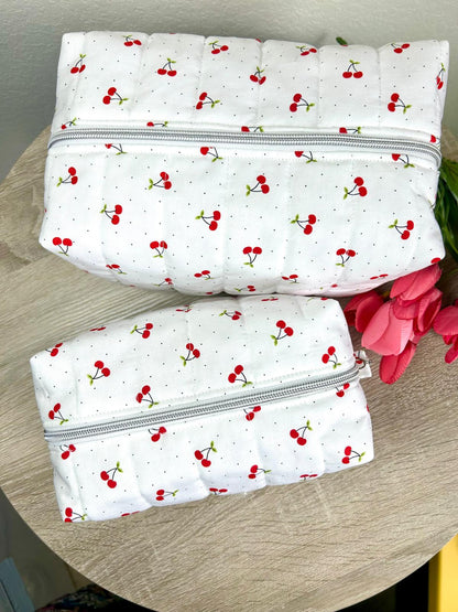 Cherries Makeup Bag