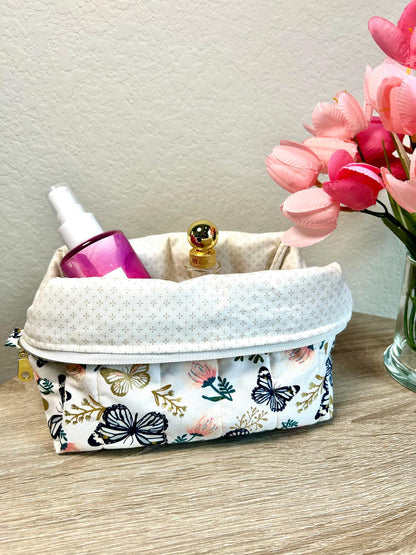 Butterfly Makeup Bag