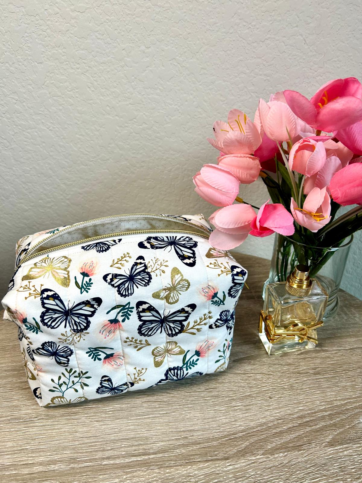 Butterfly Makeup Bag