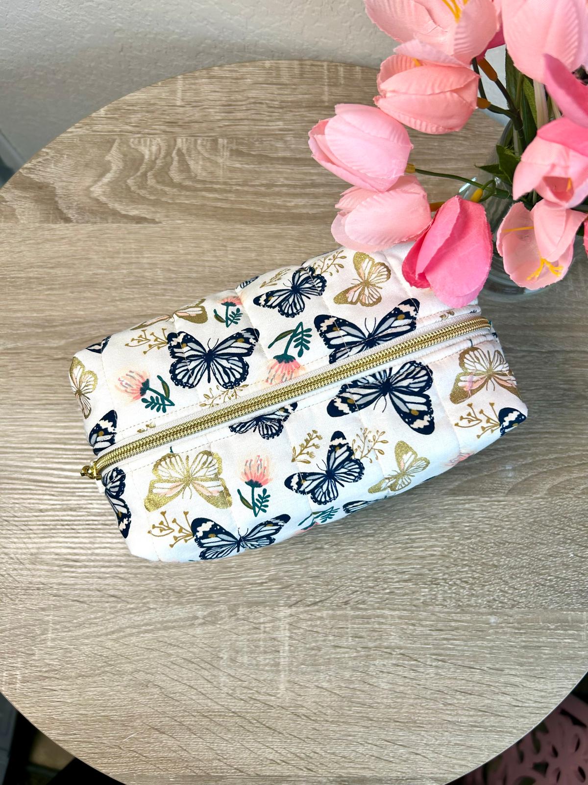 Butterfly Makeup Bag